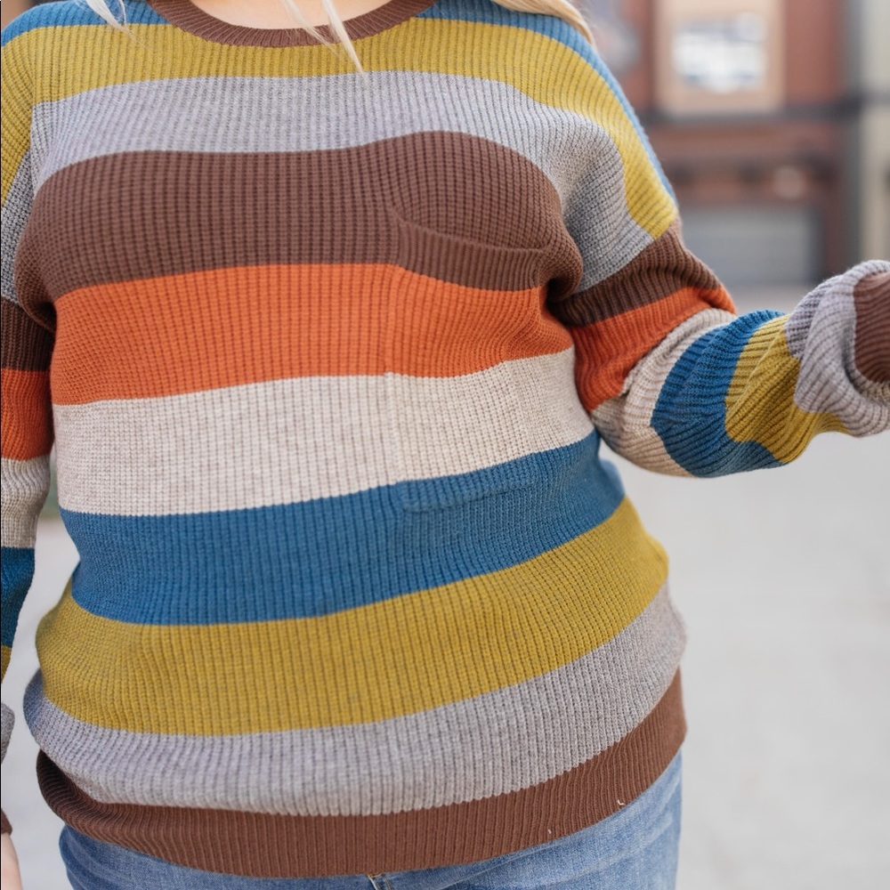 Summoning Fall Striped Sweater - Picture 8 of 14